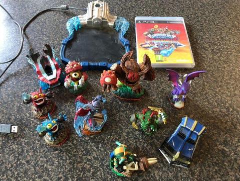 PS3 Skylanders with Characters