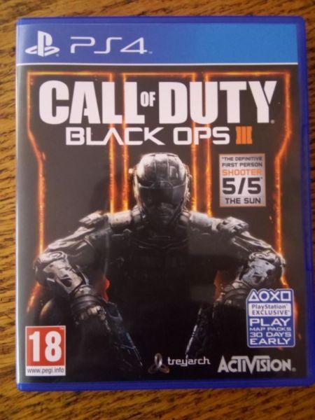 (PS4) Call Of Duty: Black Ops 3