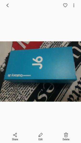 brand new boxed Samsung Galaxy J6