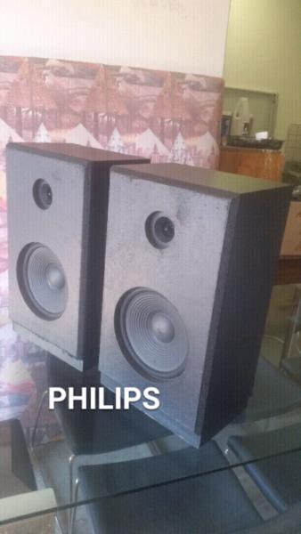 ✔ VINTAGE Philips Full Range Loudspeakers (circa 1981)