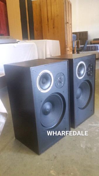 ✔ WHARFEDALE Dovedale 3 Loudspeakers (circa 1968)