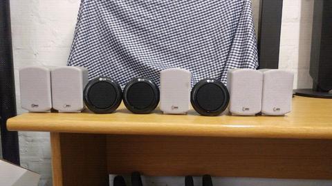 8 LG speakers