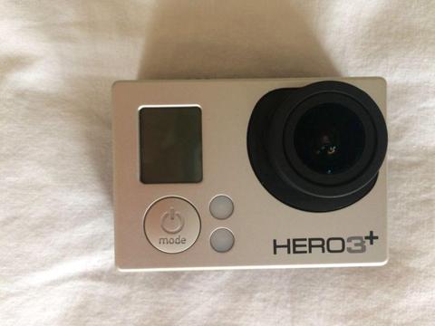 For sale GoPro hero 3+ silver with loads of extras