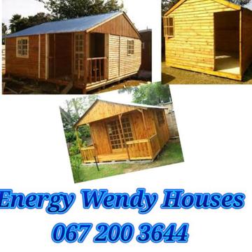 Wooden Wendy houses