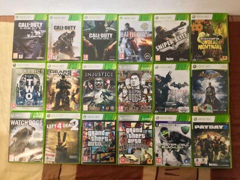 XBOX 360 GAMES FOR SALE CHEAP!!