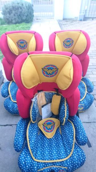 Brand new Wonder Woman Booster / car seat