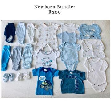 0-3 Months Clothing plus Nappy Stacker