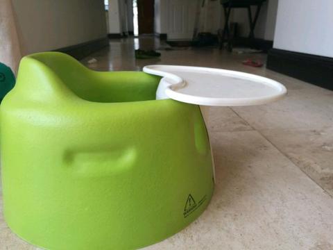 Bumbo seat and play tray