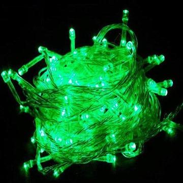 LED Decorative Fairy String Lights Waterproof Battery Operated in Green. Brand New
