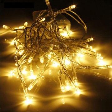 LED Decorative Fairy String Lights Waterproof Battery Operated in Warm White. Brand New