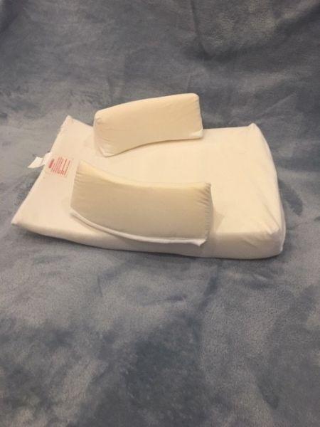 Snuggletime wedge anti roll pillow sleep positioner