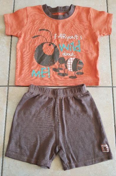 Baby Boys Summer Pyjama Set (9-12 Months)