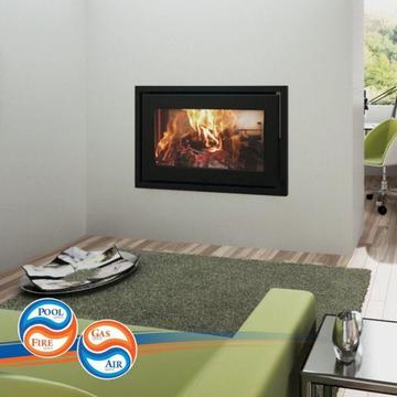 The Taurus P3 Insert Double Sided Fireplace