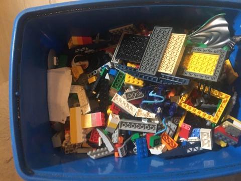Box of LEGO