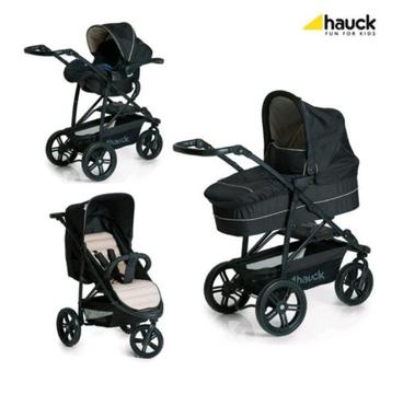 Hauck Rapid 3 Trio Set (pram, stroller, car seat & carry cot)