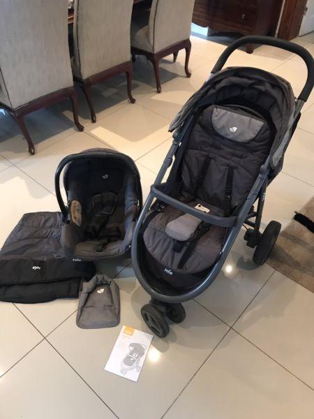 Joie LiteTrax travel system pram & car seat