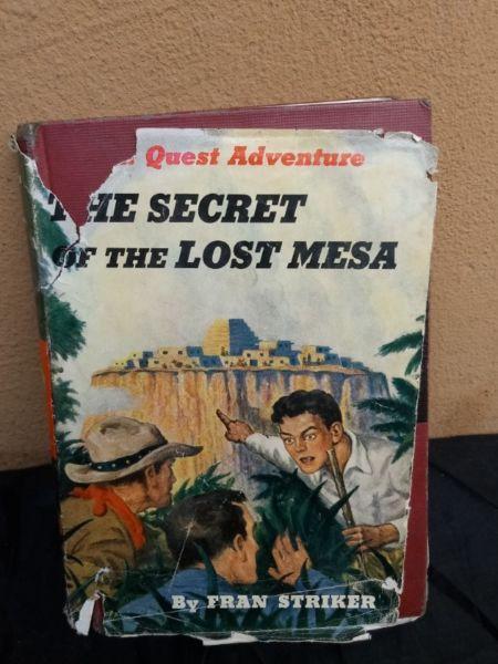 Tom Quest-the secret of the lost mesa by Fran Striker 1947