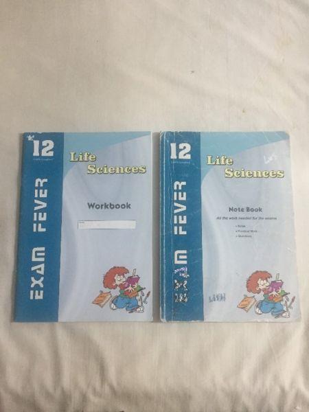 Grade 12 CAPS Life Science textbook and workbook