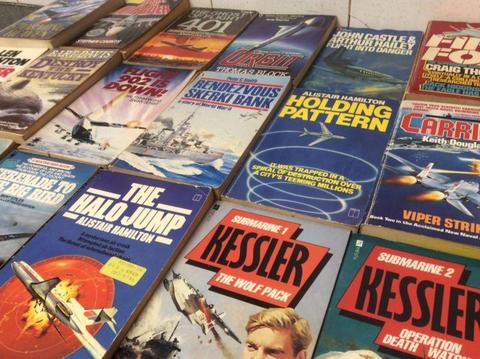 Aircraft, space, submarine, war reading books for sale