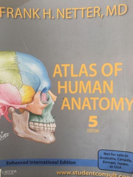 Netter’s Atlas of Human Anatomy 5th edition R600