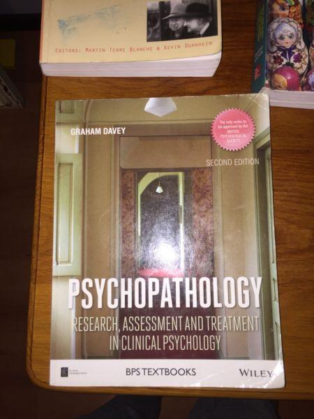 Psychology textbooks