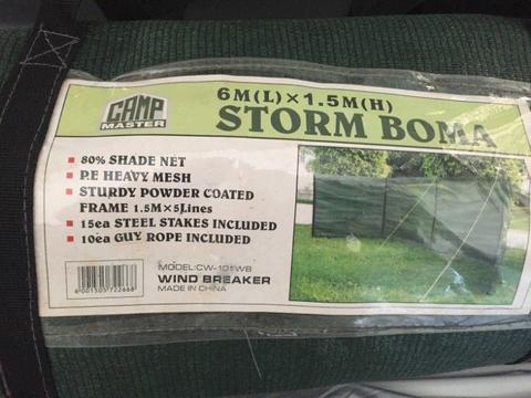 Camping Storm Barrier