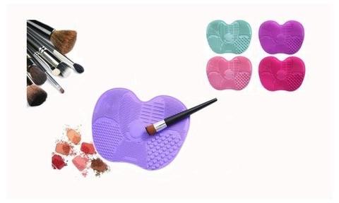 SILICONE PAD MAKEUP BRUSH CLEANERS