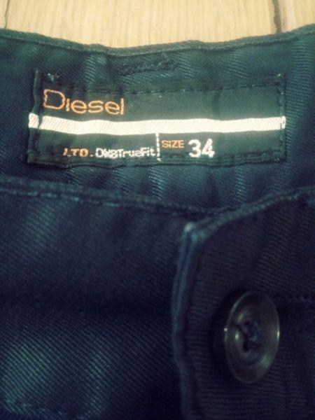 Diesel Black Pants