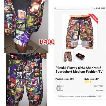 69 Slam boardshorts