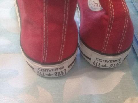 All Star red boot tekkie for sale perfect condition
