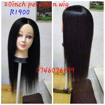 20inch peruvian wig