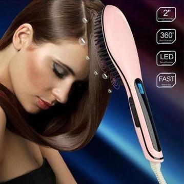 2 in 1 Electric Automatic HAIR STRAIGHTENER BRUSH- Brand New