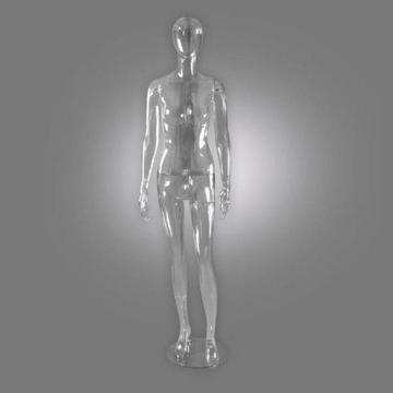Translucent / Clear Full Body Male & Female Mannequins