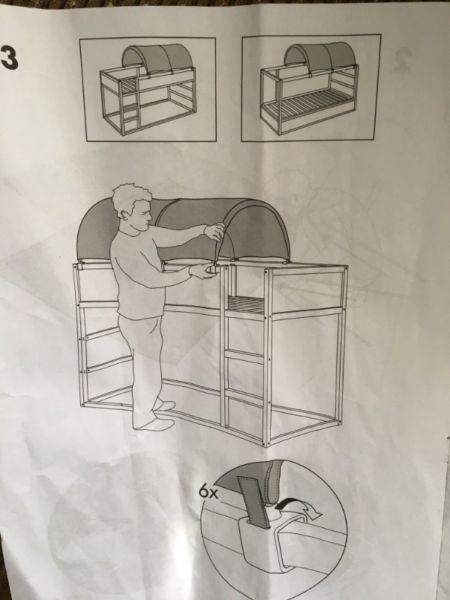 Ikea Kura Bed Tents x2