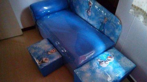 Beautiful Frozen 3piece Chair set in good condition for sale R800