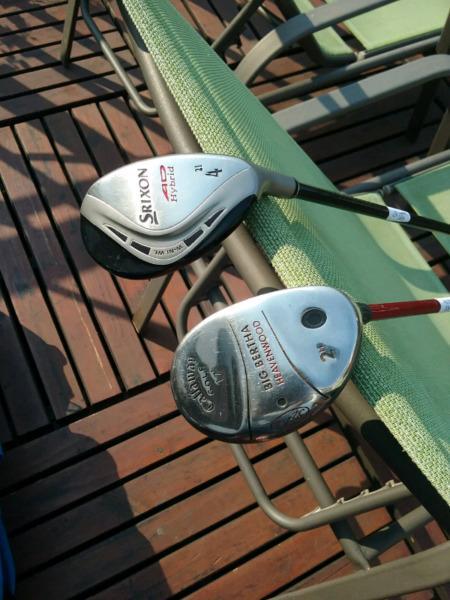 Hybrids CALLAWAY and SRIXON