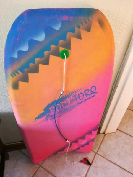 Surfing Body board