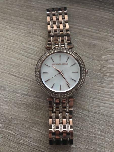 Rose Gold Michael Kors Watch