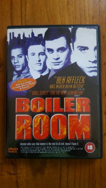 BOILER ROOM ORIGINAL IMPORTED DVD