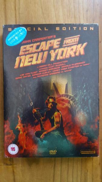 ESCAPE FROM NEW YORK SPECIAL EDITION ORIGINAL IMPORTED DVD