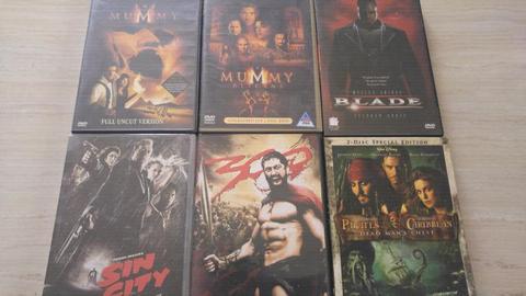 Great action movie DVDs