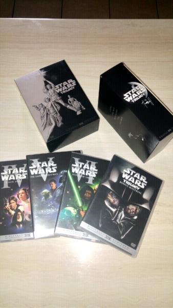 Star Wars original trilogy DVD boxset