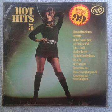 Hot Hits 5 - 1971 Vinyl Record