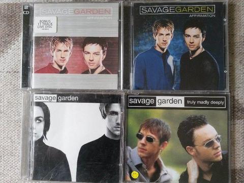A Collection Of Savage Garden CDs R250 negotiable for all four
