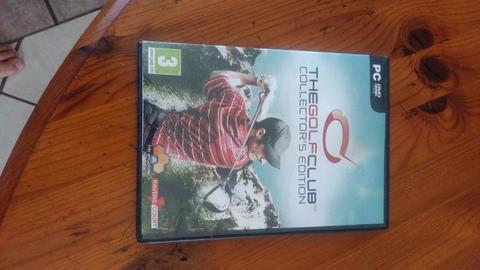 PC DVD THE GHOLF CLUB COLECTTORS EDITION