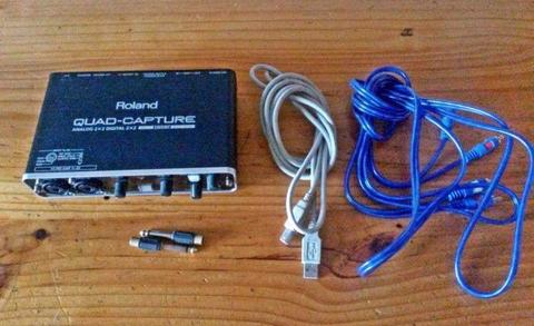 Roland Quad Capture (USB Sound Card)