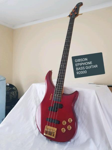 Epiphone bass guitar