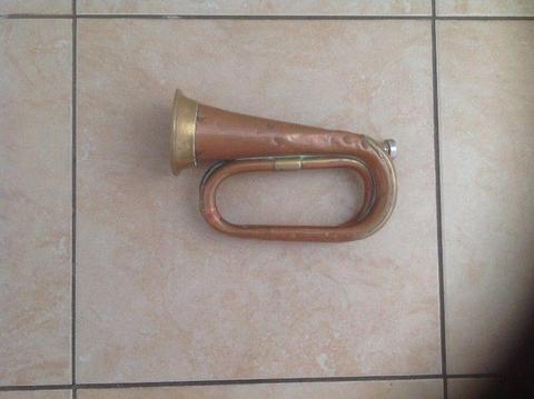 Bugle Brass Musical Instrument. (Size 26X17cm). R600