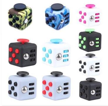 Magic Fidget Cube Anxiety Stress Relief Focus 6-side x TWO