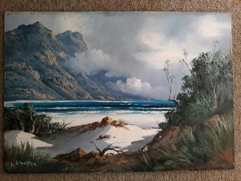 L Albertyn Oil Painting